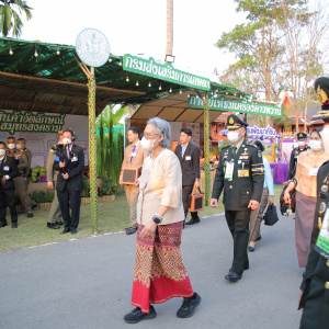 ช่วงรับเสด็จกรมสมเด็จพระเทพรัตนราชสุดา ฯ สยามบรมราชกุมารี