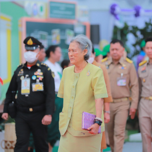 25680714 สมเด็จพระกนิษฐาธิราชเจ้า กรมสมเด็จพระเทพรัตนราชสุดา ฯ สยามบรมราชกุมารี เสด็จพระราชดำเนินทรงเป็นองค์ประธานเปิดงานชุมนุมยุวเกษตรกรระดับประเทศ ประจำปี 2568 