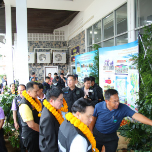 ลงพื้นที่ตรวจเยี่ยมการบริหารจัดการน้ำ​ฝายหลวงแม่แจ่ม