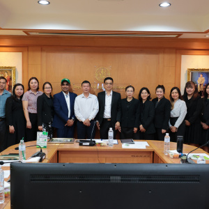 25681203 ผู้อำนวยการกองแผนงานให้การต้อนรับคณะจากสาธารณรัฐสังคมนิยมเวียดนามภายใต้โครงการ Plantwise Plus ของ CABI