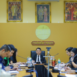 25690113 รองสุริยะ ประชุมกองส่งเสริมโครงการพระราชดำริ การจัดการพื้นที่และวิศวกรรมเกษตร ครั้งที่ 1/2569