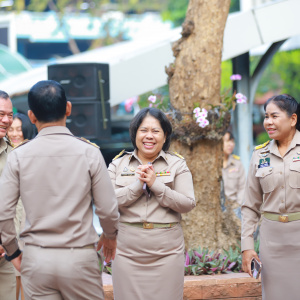 25690119 อธส.อัญชลี และผู้บริหารกรมส่งเสริมการเกษตรประกาศเจตนารมณ์ต่อต้านการทุจริต ปฏิญาณตนปฏิบัติหน้าที่อย่างเต็มความสามารถ ด้วยความซื่อสัตย์ สุจริต